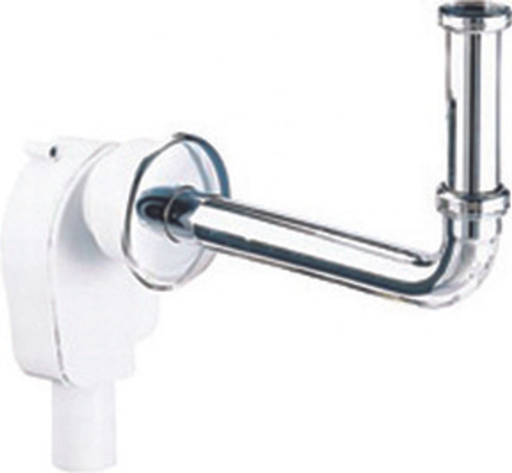 DALLMER Wandeinbau-Siphon 300 CR, 1 1/4" x DN 40, 130211