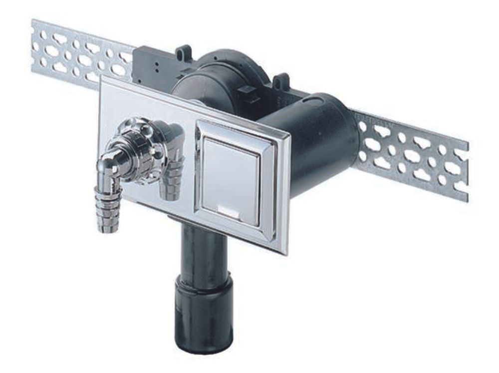 DALLMER Wandeinbau-Waschgeräte-Siphon HL 400 E, DN 40/DN 50, 130419