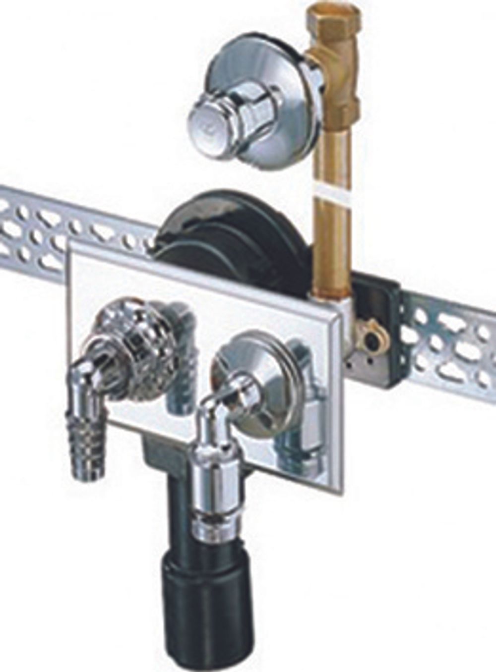 DALLMER Wandeinbau-Waschgeräte-Siphon 405, DN 40/DN 50, 130501