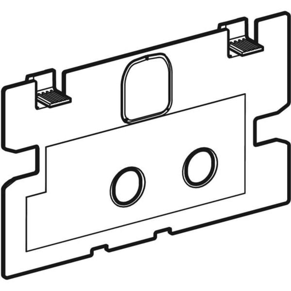 Geberit Schutzplatte für Delta UP-Spülkasten, 241343001