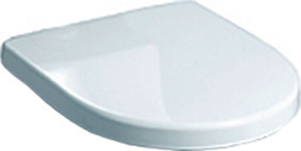 Geberit WC-Sitz Renova m. Deckel, weiß, m. Edelstahl-Scharnieren, Bef.v.u., 573070000