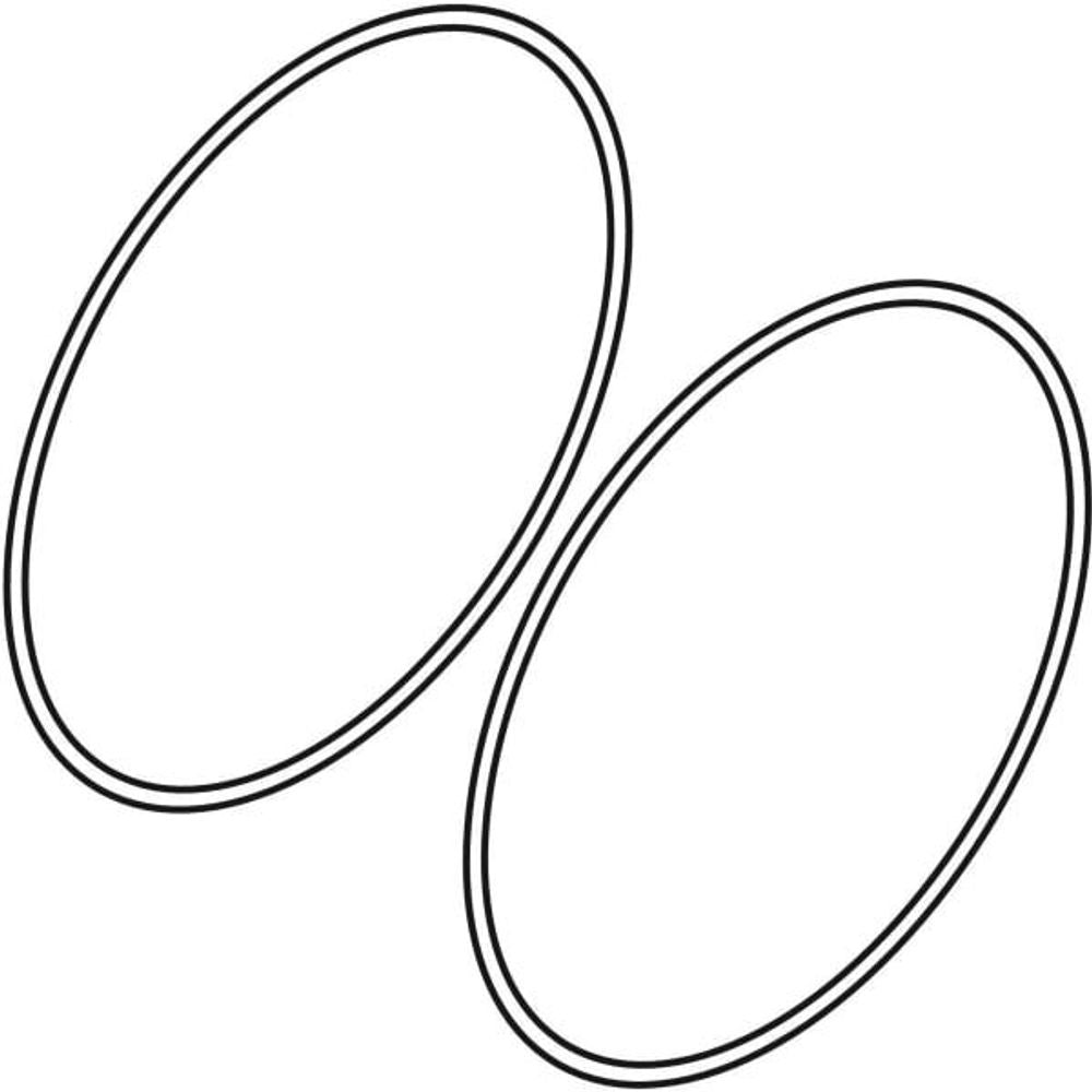Geberit O-Ringe Set, für Ablaufdeckel für Waschtisch (2 St.) 595754000, 595754000