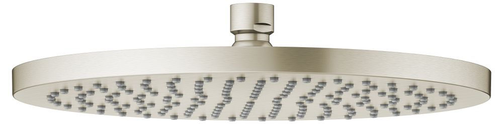 KEUCO Brausen und Brausezubehör Kopfbrause rund 250 mm Nickel gebürstet, 59886050201