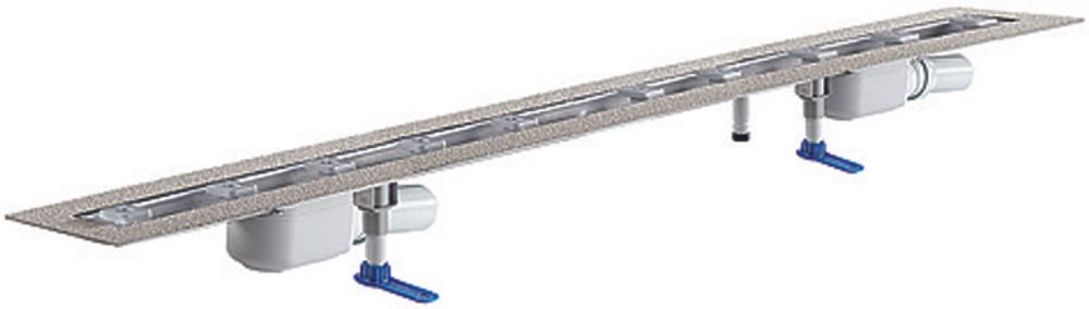 DALLMER Duschrinne CeraLine Plan F Duo 1600 mm, DN 50, 524539