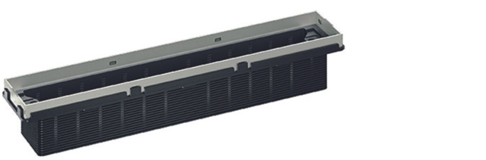 DALLMER Duschrinne CeraFrame Individual, 300 x 50 mm, 537331
