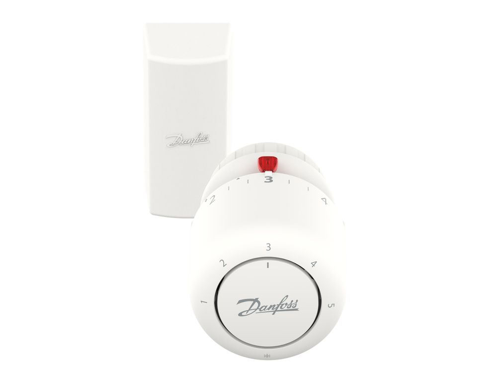 Danfoss Thermostatkopf Aero RA Click gasgefüllt, FF 0-2 m, Frostschutz, 015G4592