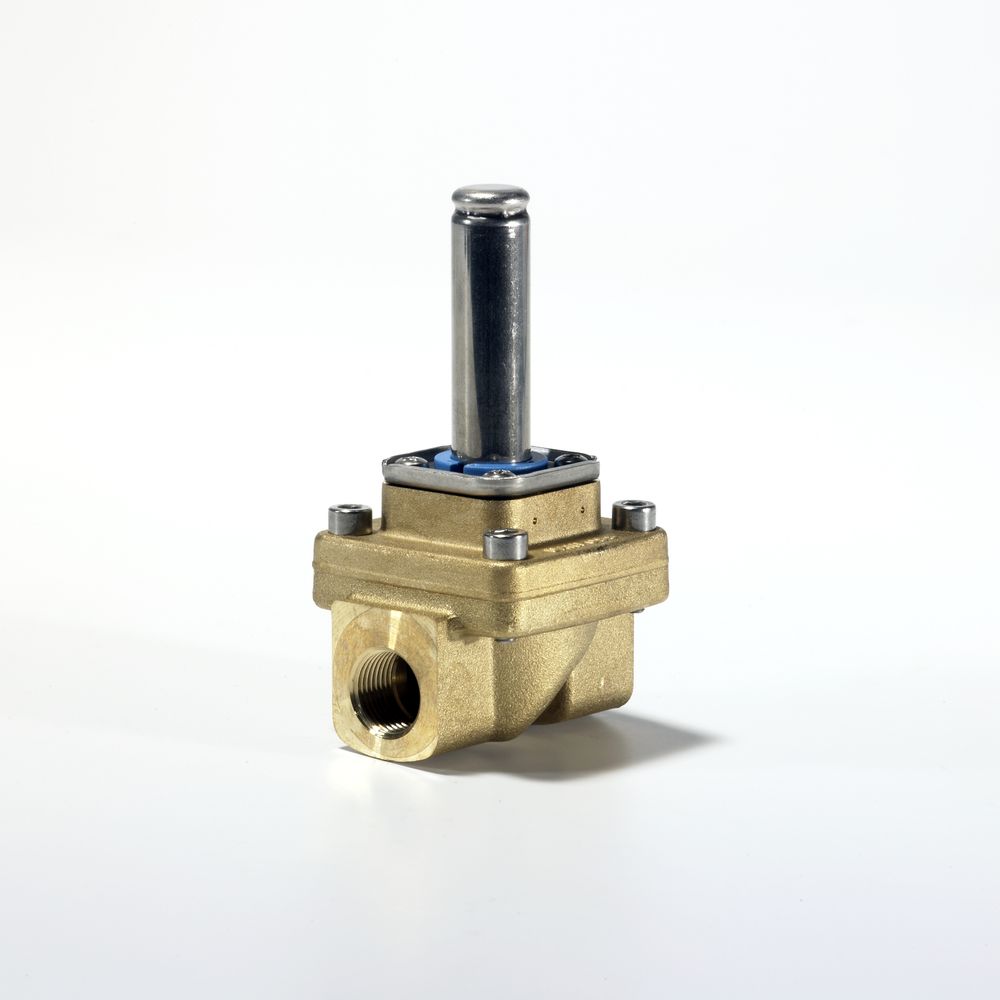 Danfoss Magnetventilgehäuse Eckventil 250B 10BD G 3/8, kvs 2,5, Wasser/Dampf, NC, 032U5250