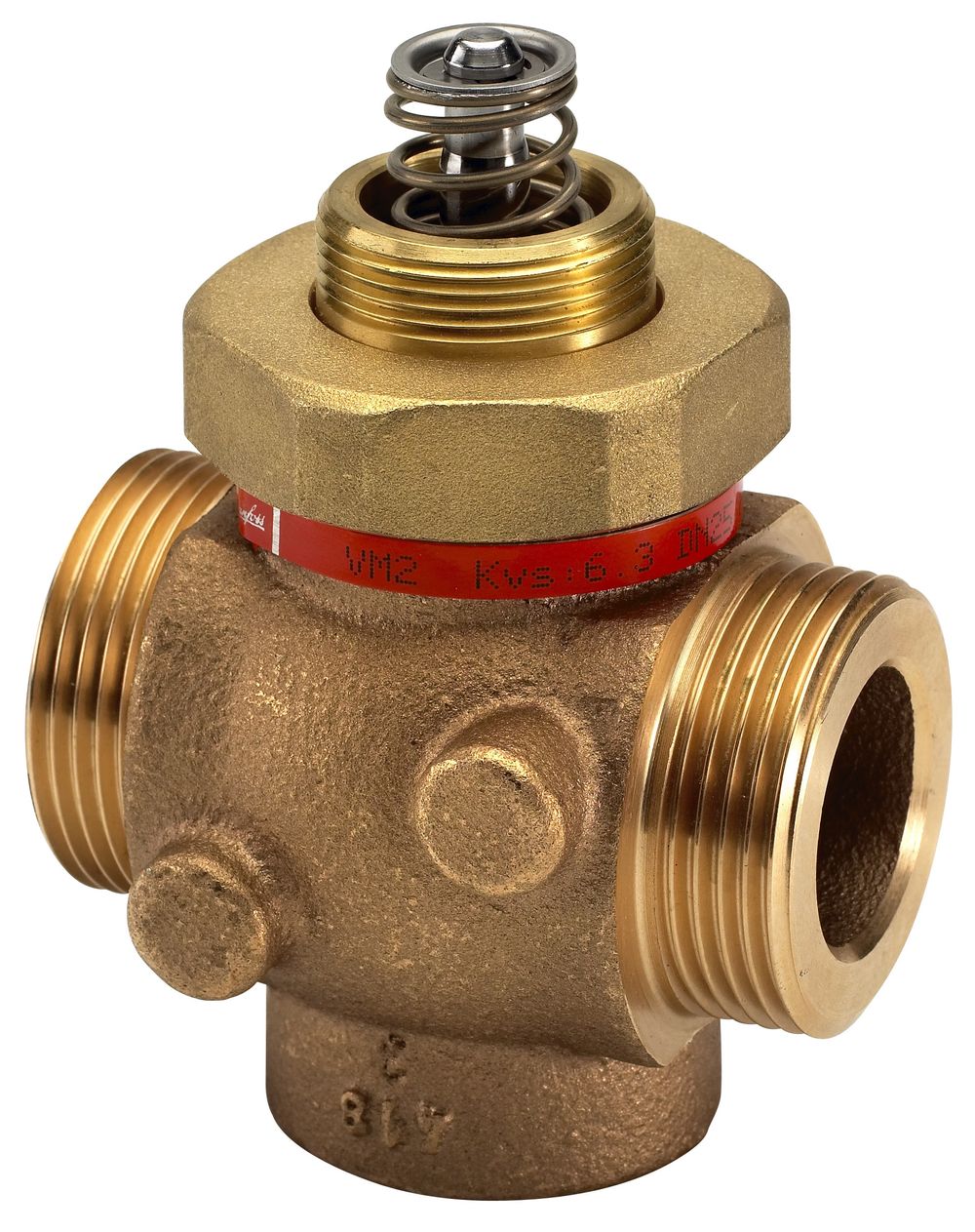 Danfoss Durchgangsventil VM2 DN40 Kvs 16,0, PN25, RG5, G2''A, 065B2019