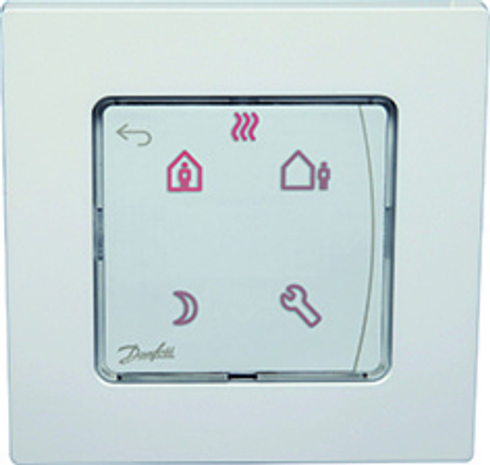 Danfoss Aufputzraumthermostat Icon(TM) programmierbare Version, Aufputz, 088U1025