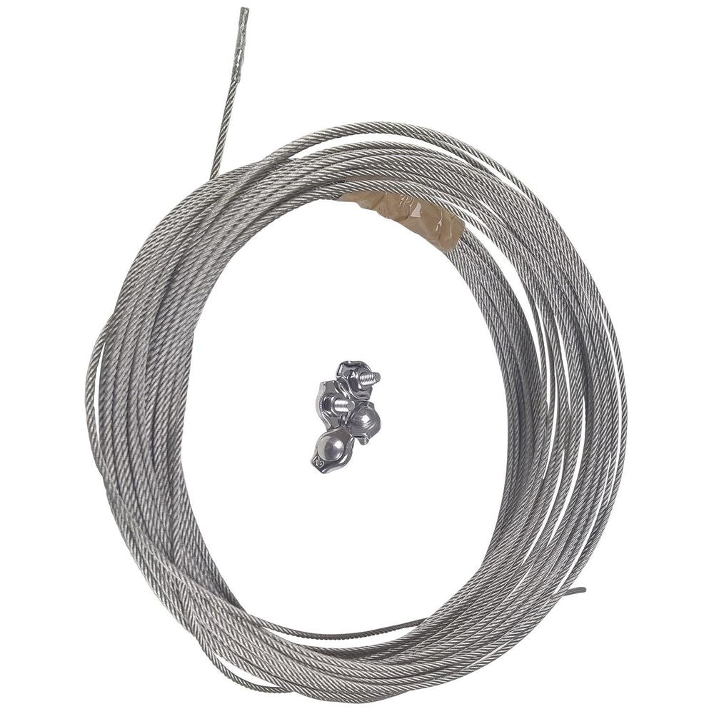 GRUNDFOS Zubehör für Unterwasserpumpen Niroseilsatz 30m D=2mm 4 St.Bügelklemmen, 91042984