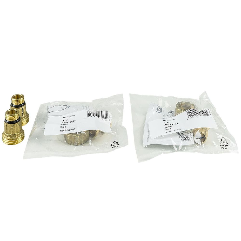 GRUNDFOS Zubehör für Zirkulationspumpen Viega sanpress Anschlussgarnit.R1/2x15mm, 91076731