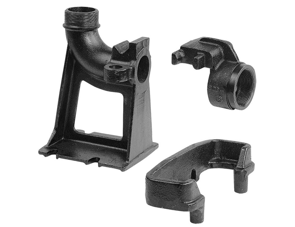 GRUNDFOS Zubehör f.Schmutz-/Abwasserpum. Kupplungsfußkrümmer R2/Rp2 Horiz.aufst., 96000178