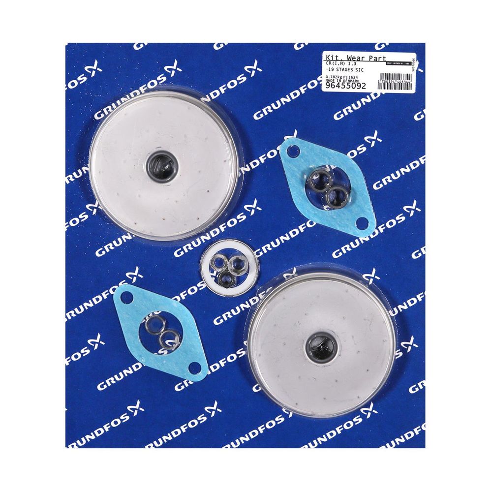 GRUNDFOS Ersatzteil Kit Verschleißteile für CR(I/N)1s/1/3 -19 Stufen SIC, 96455092