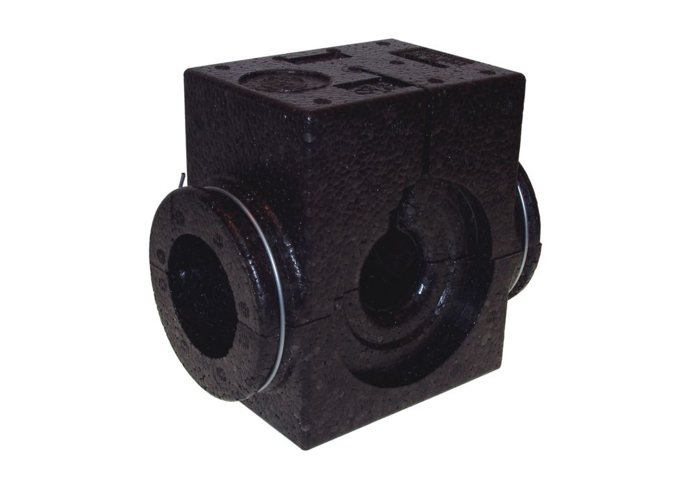 Danfoss EPP-Isolierschale DN 50, schwarz bis 120 C, für USV-I/M, 003L8138