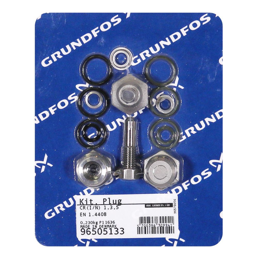 GRUNDFOS Ersatzteil Kit Stopfen für CR(I/N)1,3+5, 96505133