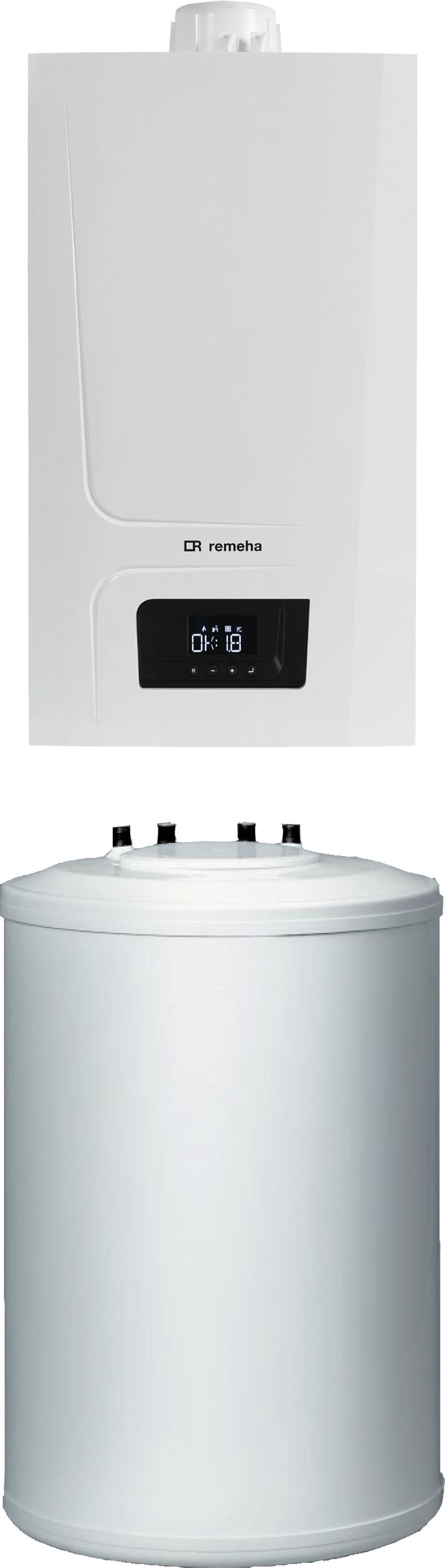 Remeha Vorteils-Paket 47, 25kW+ BL 150-2 Speicher, 7833028