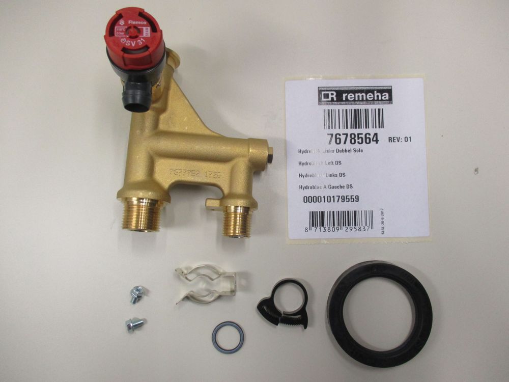 Remeha Hydroblock links DS, 7678564