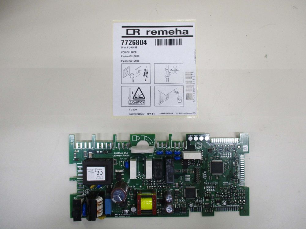 Remeha Platine CU-GH08, 7817316