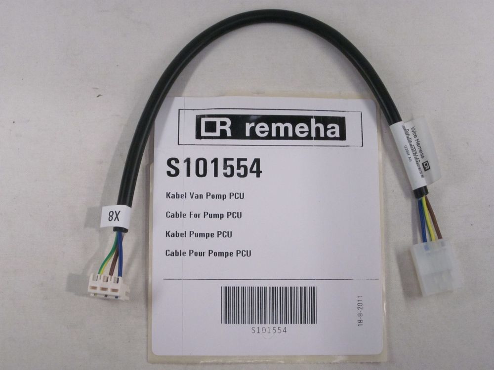 Remeha Pumpenkabel, S101554