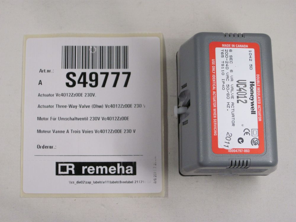Remeha Motor 220V Zu 3-Wegeventil, S49777