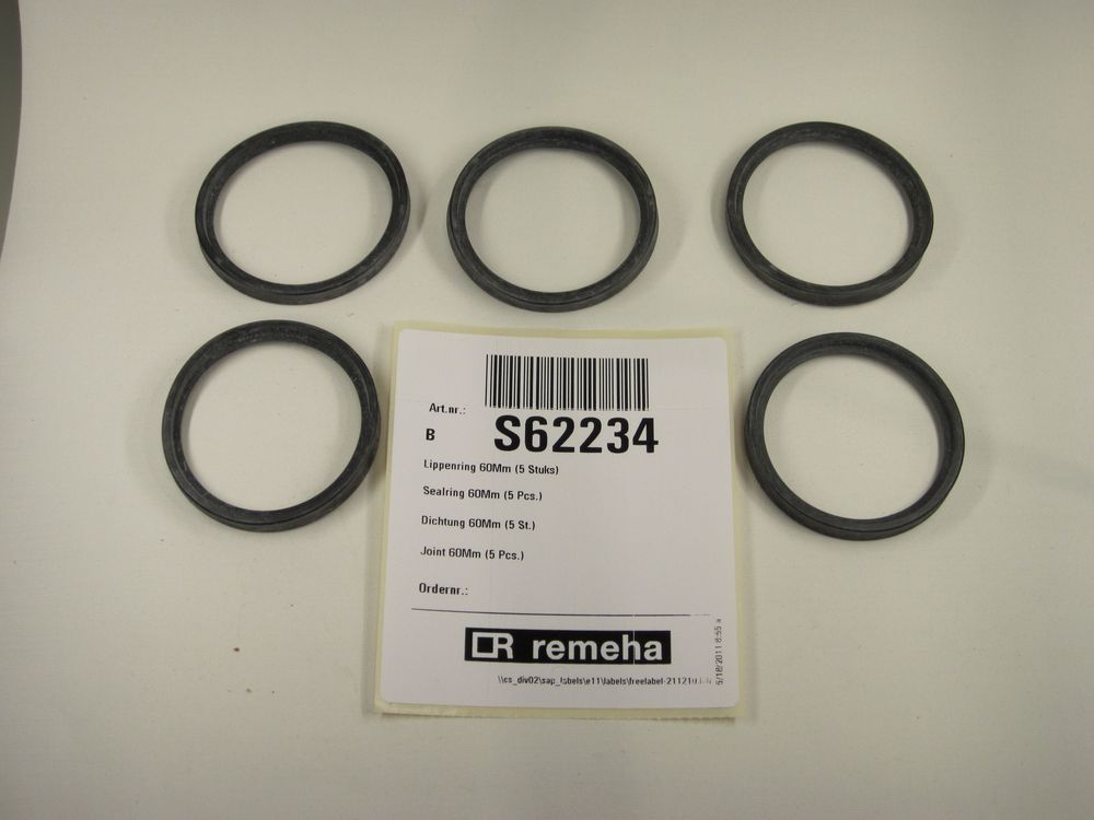 Remeha Dichtung 60mm (5x), S62234