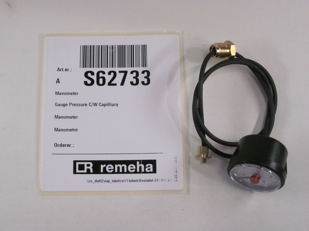 Remeha Manometer, S62733