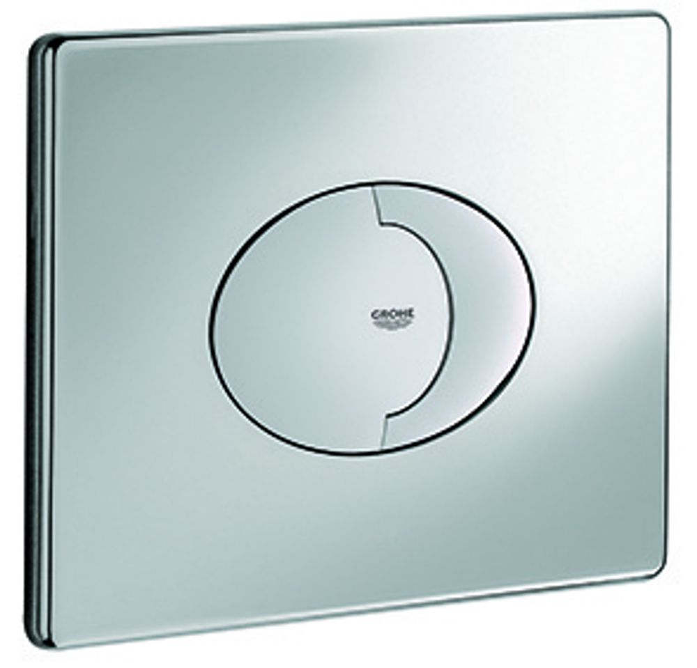 GROHE WC-Betätigung Skate Air 38506 Start/Stopp o.2-Mengen waagerecht chrom, 38506000