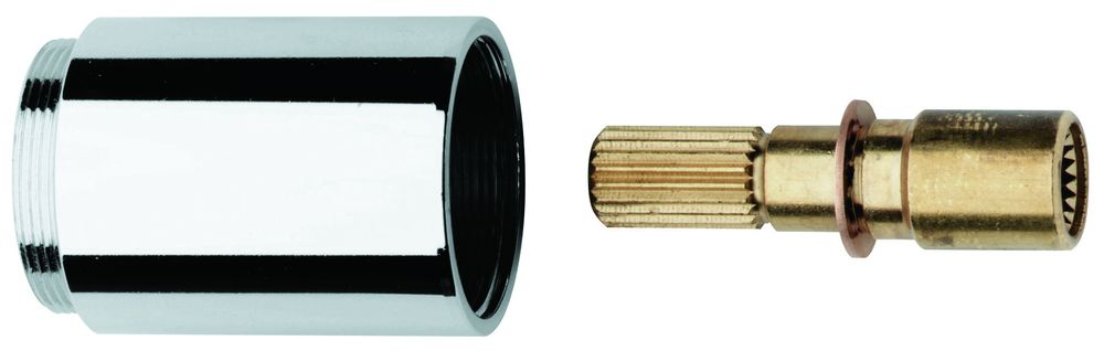 GROHE Verlängerungsset 06428 40mm für UP-Ventile DN20/DN25/DN32 chrom, 06428000