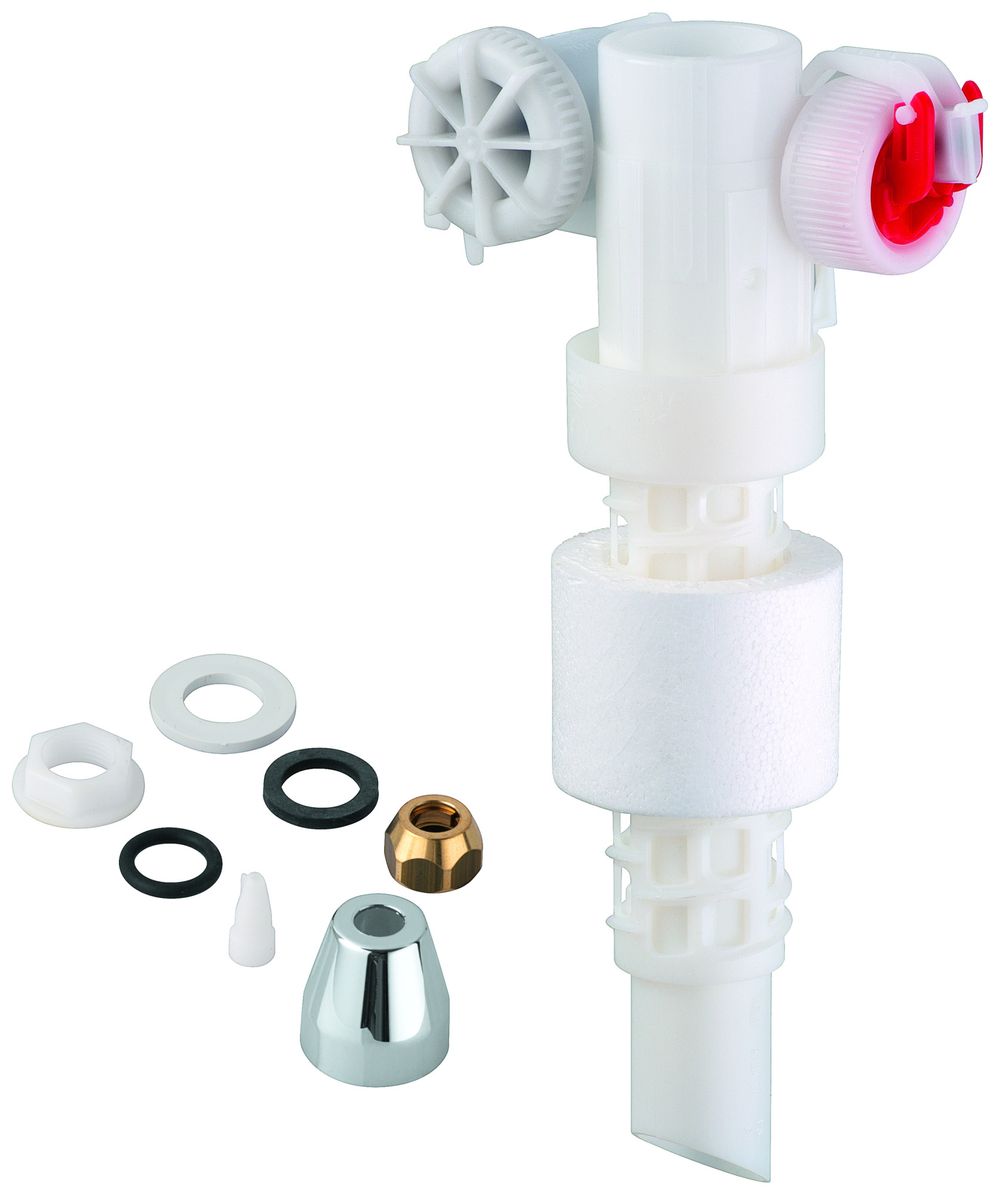 GROHE Füllventil 37095 DN15 mit Abdeckk. und Drossel ohne Versatzausgleichstück, 37095000