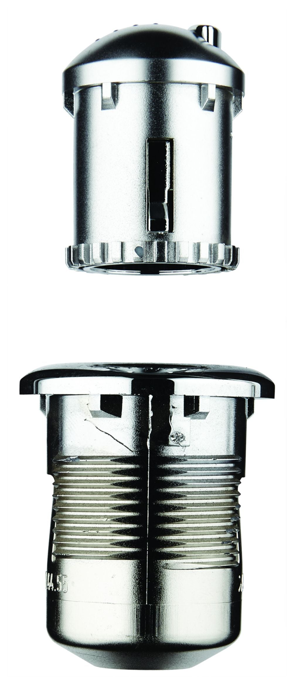 GROHE Druckknopfbetätigung 42812 m.Ros. Eco-Taste 40mm f.Eco-Set mattchrom/chrom, 42812PI0
