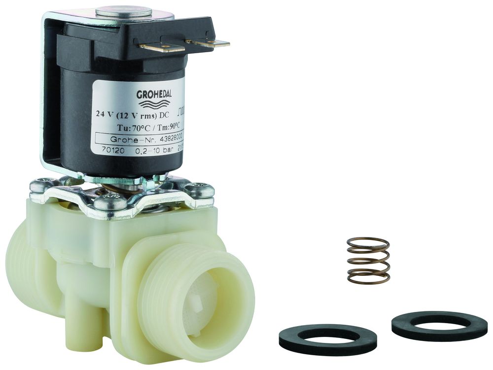 GROHE Magnetventil 43842 für WC-Druckspüler, 43842000