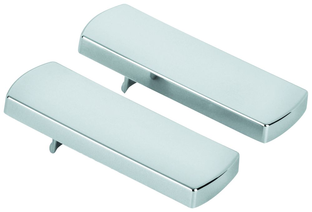 GROHE Abdeckkappe 10075 chrom 2 Stück für Griff Grohtherm 2000, 1007500M