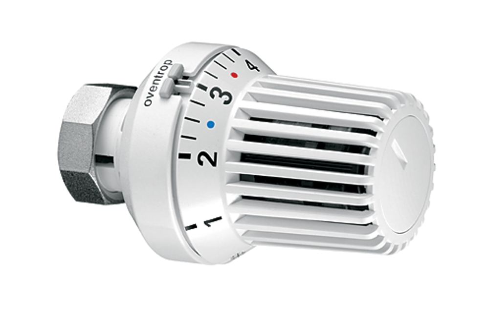 OVENTROP Thermostat Uni XH M 30 x 1,5, 7-28 C, * 1-5, Flüssig-Fühler, weiß, 1011364