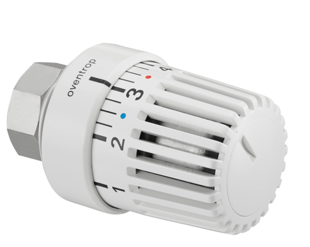 OVENTROP Thermostat Uni L M 30 x 1,0, 7-28 C, 0 * 1-5, Flüssig-Fühler, weiß, 1011401