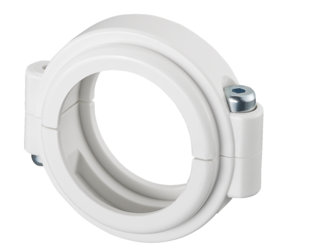 OVENTROP Diebstahlsicherung für Thermostate Uni XH, XHM, LH, LHZ, L, LA, SH und vindo TH, Set = 5 Stück, weiß, 1011766