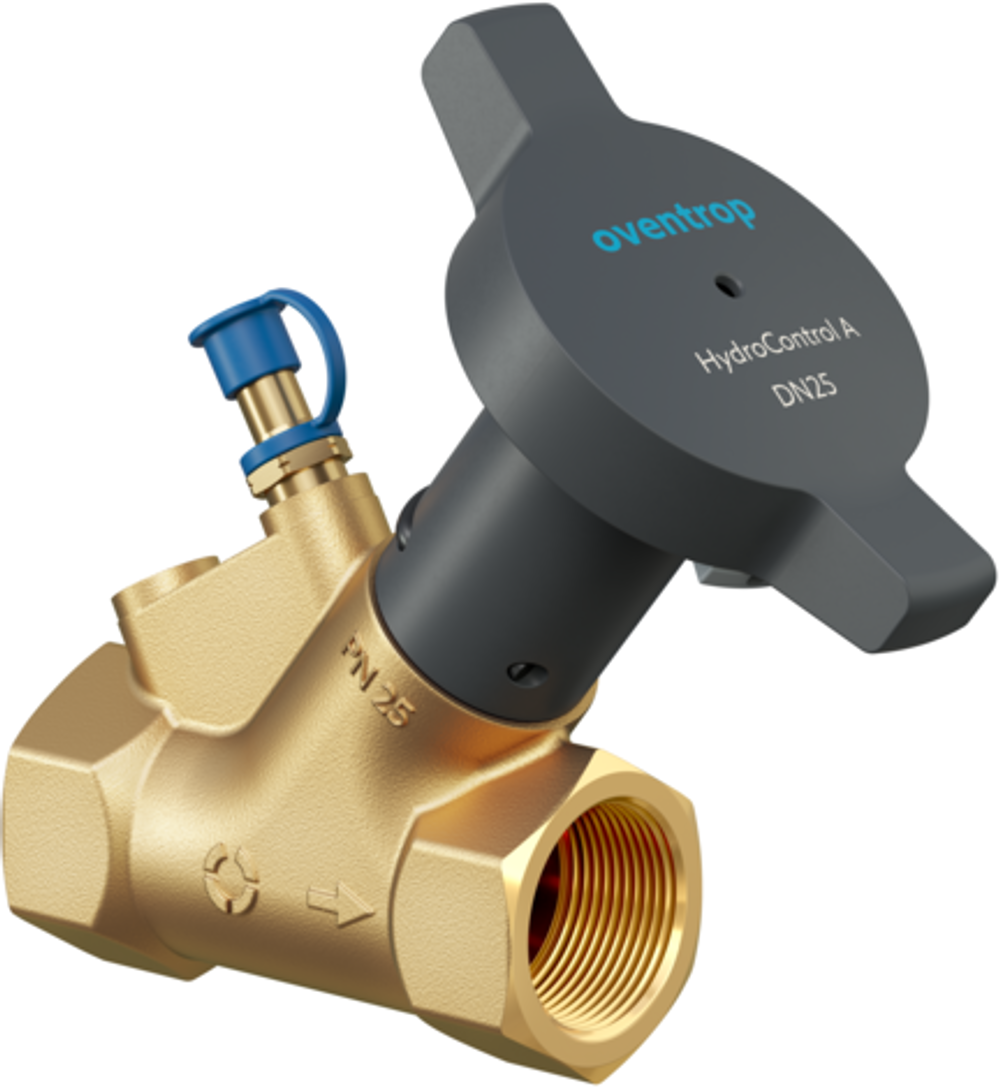 OVENTROP Strangabsperrventil HydroControl A PN 25, DN 25, Innengewinde, Kvs: 14.1, 1067528