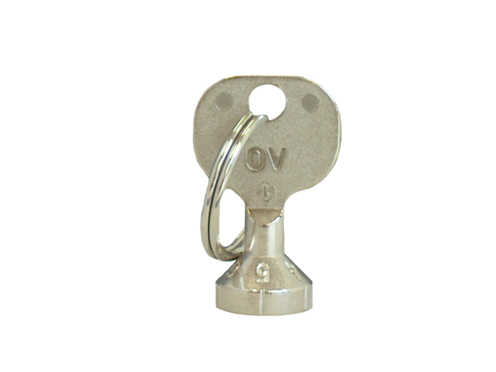 OVENTROP Voreinstellschlüssel für Thermostatventile AV 6, ADV 6, RFV 6, E und Ventileinsätze GH, 1183961