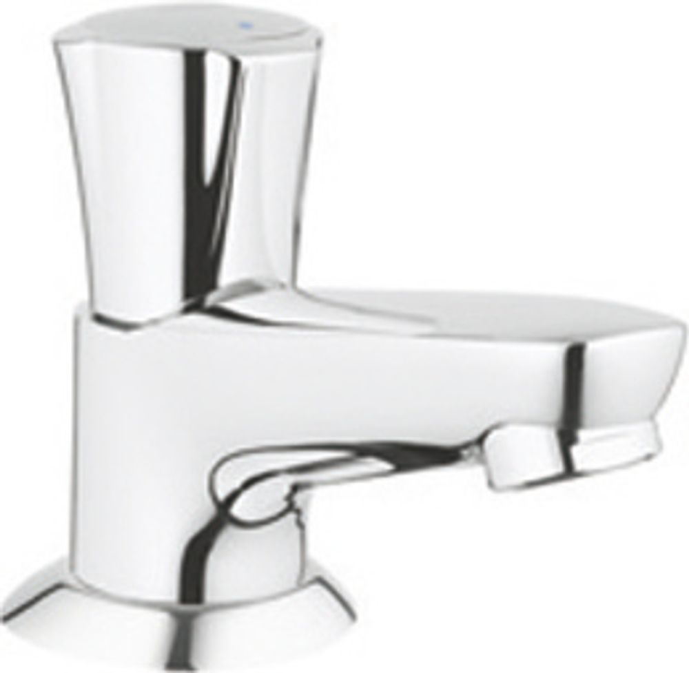 GROHE Standventil Costa 20404_1 DN15 Markierung blau Gussauslauf chrom, 20404001