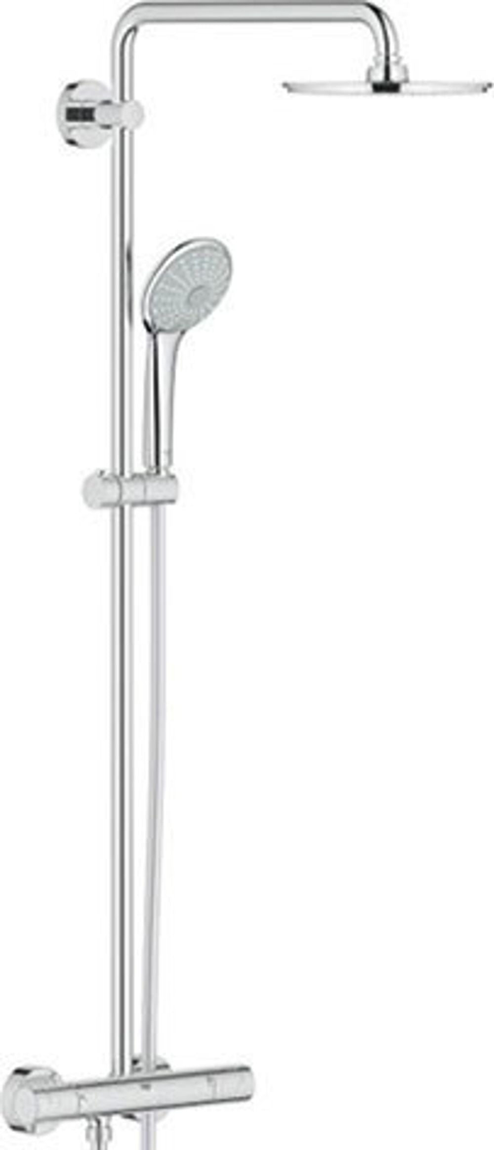 GROHE Duschsystem Euphoria 210 27964 mit Thermostatbatterie chrom, 27964000