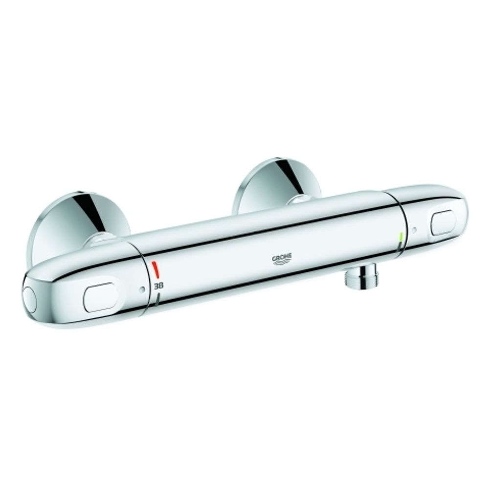GROHE THM-Brausebatterie Grohtherm 1000 34814_3 Wandmontage eigensicher chrom, 34814003