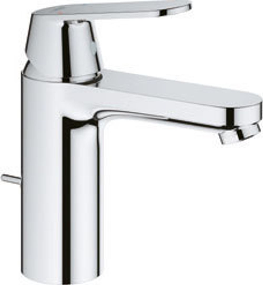 GROHE EH-Waschtischbatterie Eurosmart C 23325 mittelhoch Zugst.-Ablaufgrt. chrom, 23325000