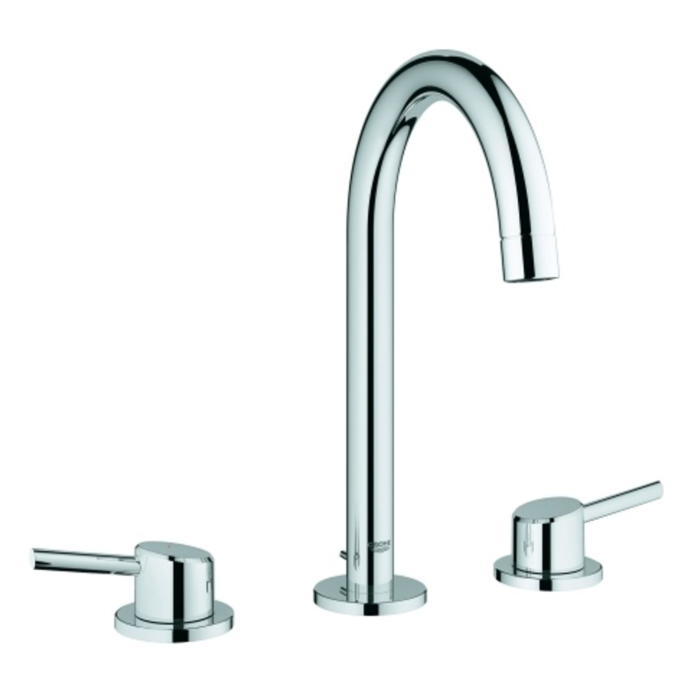 GROHE 3-Loch-WT-Batterie Concetto 20216_1 Zugstangen-Ablaufgarnitur chrom, 20216001