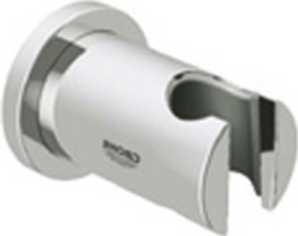 GROHE Wandbrausehalter Rainshower 27074 nicht verstellb. Rosette rund supersteel, 27074DC0
