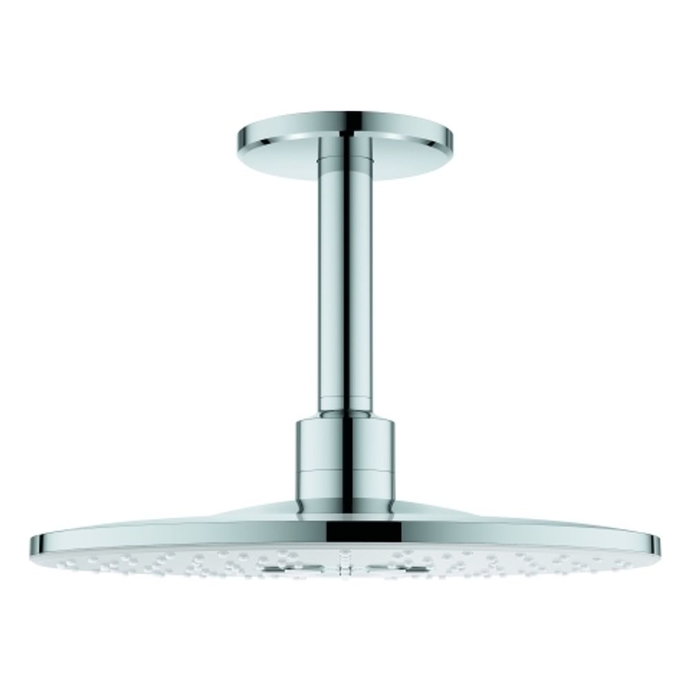 GROHE Kopfbrauseset Rainshower 310 SmartActive 26477 Deckenausl. moon white, 26477LS0
