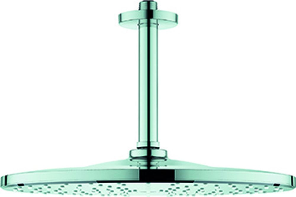 GROHE Kopfbrauseset Rainshower 310 Mono 26560 Deckenauslass 142mm 9,5l/min chrom, 26560000