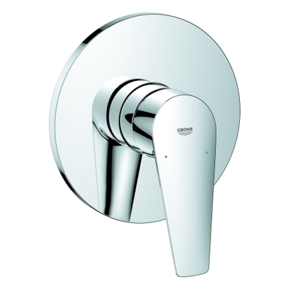 GROHE EH-Brausebatterie BauEdge 24161_1 Fertigmontageset für 35600 chrom, 24161001