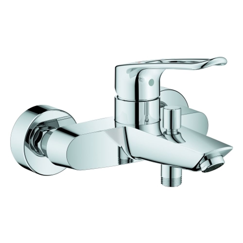 GROHE EH-Wannenbatt. Eurosmart 25241_3 Wandmontage offener Hebel chrom, 25241003