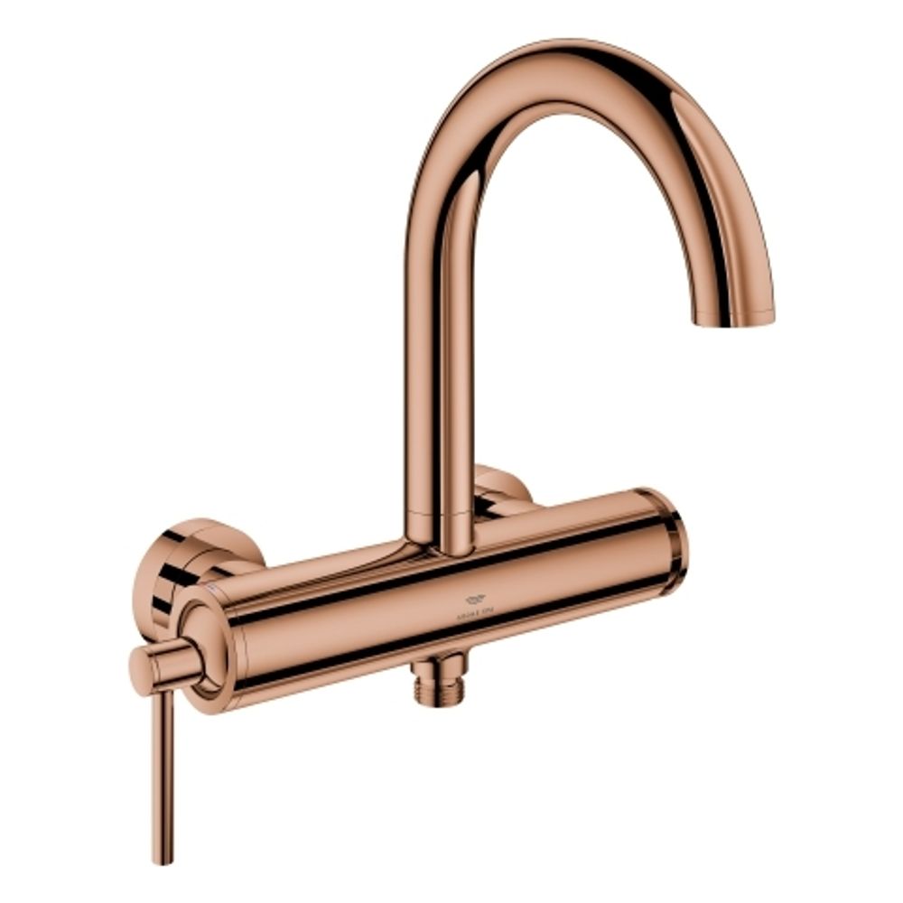 GROHE Einhand-Wannenbatterie Atrio 24367 Wandmontage warm sunset, 24367DA0