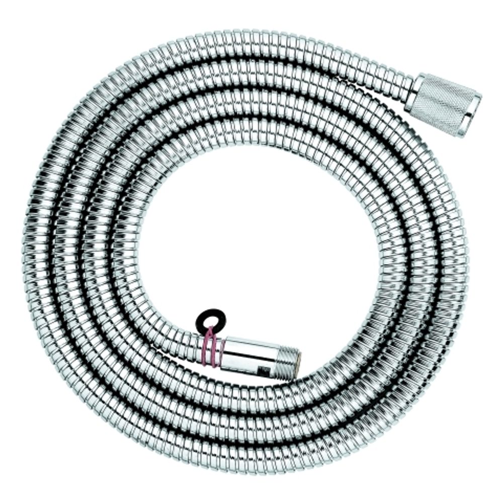 GROHE Brauseschlauch Metall 28158_1 2000 für Wannenrand/Fliesenbank-Br.grt. chrom, 28158001