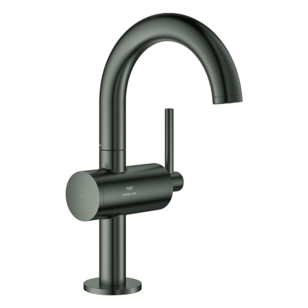GROHE Einhand-Waschtischbatterie Atrio 24363 M-Size hard graphite gebürstet, 24363AL0